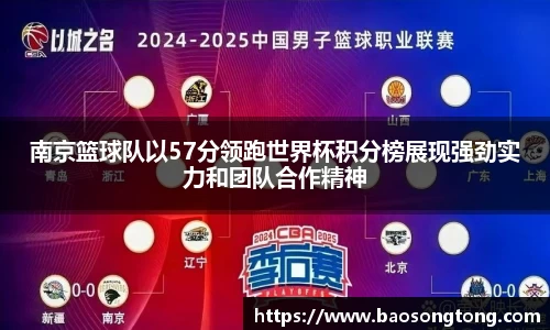 南京篮球队以57分领跑世界杯积分榜展现强劲实力和团队合作精神